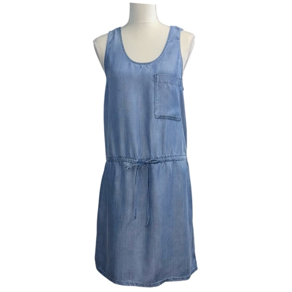 GAP Light Blue Denim Dress - Picture 5 of 8